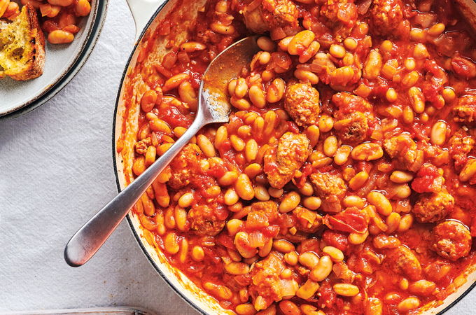 White Bean and Sausage Stew