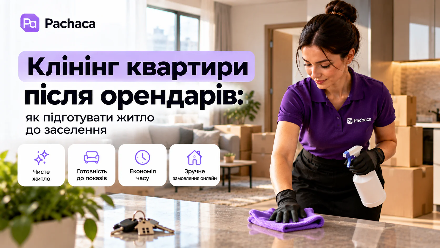 замовляти клінінг квартири в Києві — поради Pachaca
