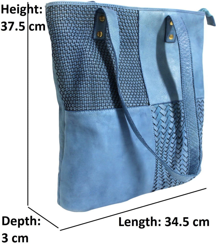 Leather Shoulder Bag Style 1661 - Image 10