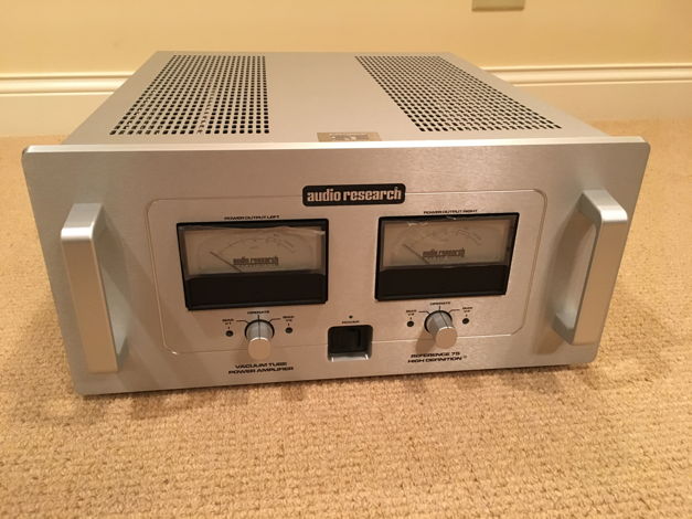 Audio Research Ref75 SE All Silver-Mint-Low Hours