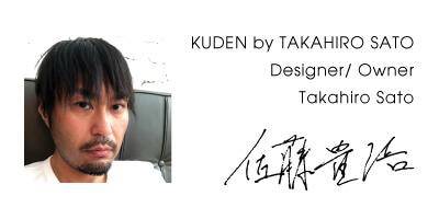Designer/Owner Takahiro Sato