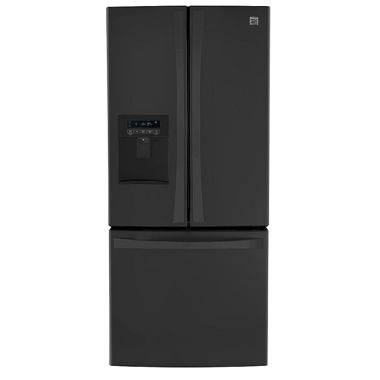 KENMORE 24 CU. FT. REFRIGERATOR- BLACK KENMORE 24 CU. FT. REFRIGERATOR- BLACK