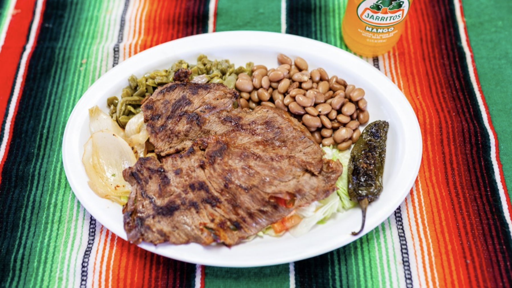 Latino Market Ranchera Plate (2 Pack) Cooked