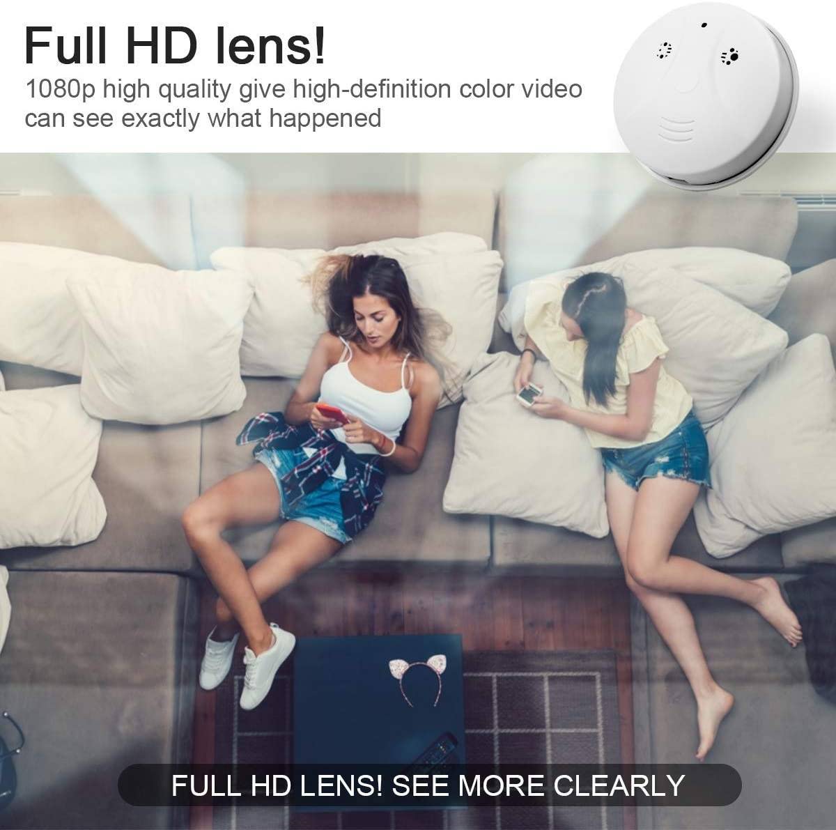 fire alarm camera bathroom spy camera wireless hidden cameras hiden spy camera hidden camera pro spy gear