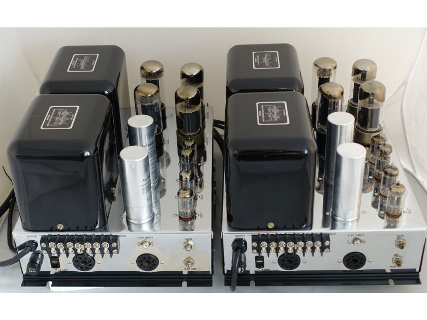 newly-restored pair of McINTOSH MC60 tube power amps/mono blocks