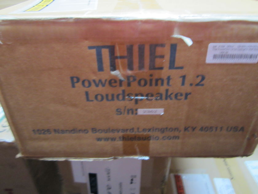 Thiel Audio Powerpoint 1.2 speaker New in the box !
