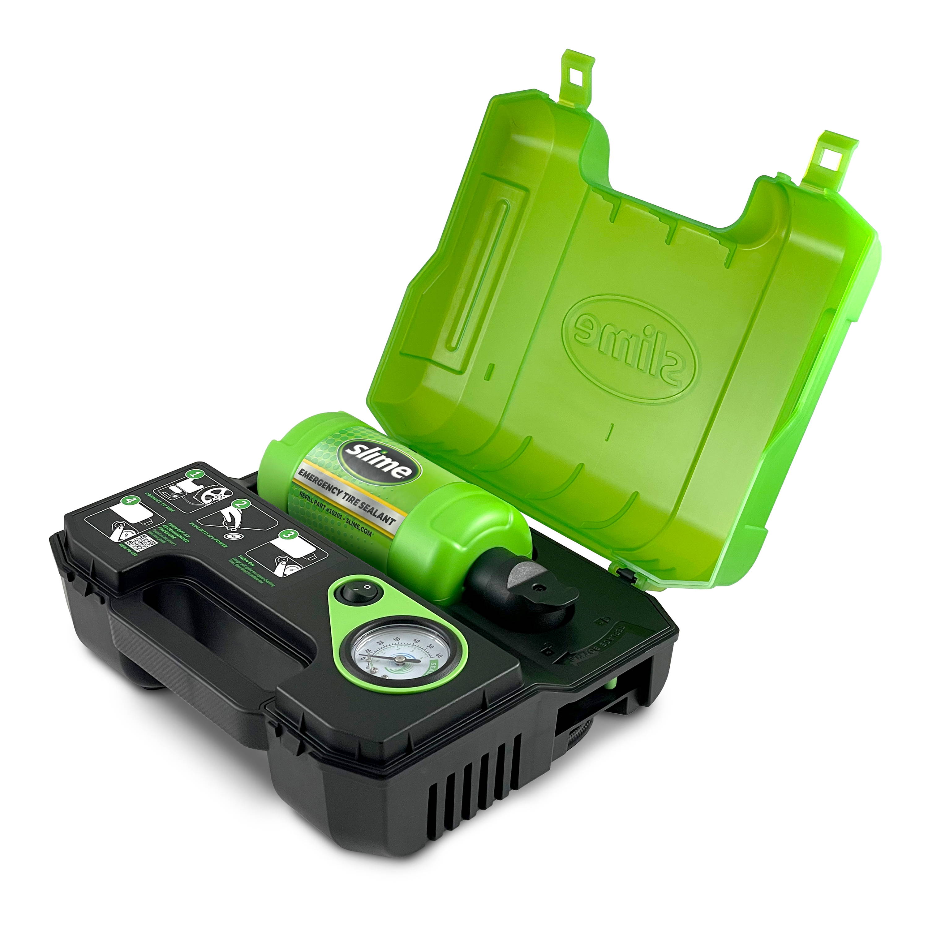 Slime Smart Spair Plus Flat Tire Repair Kit