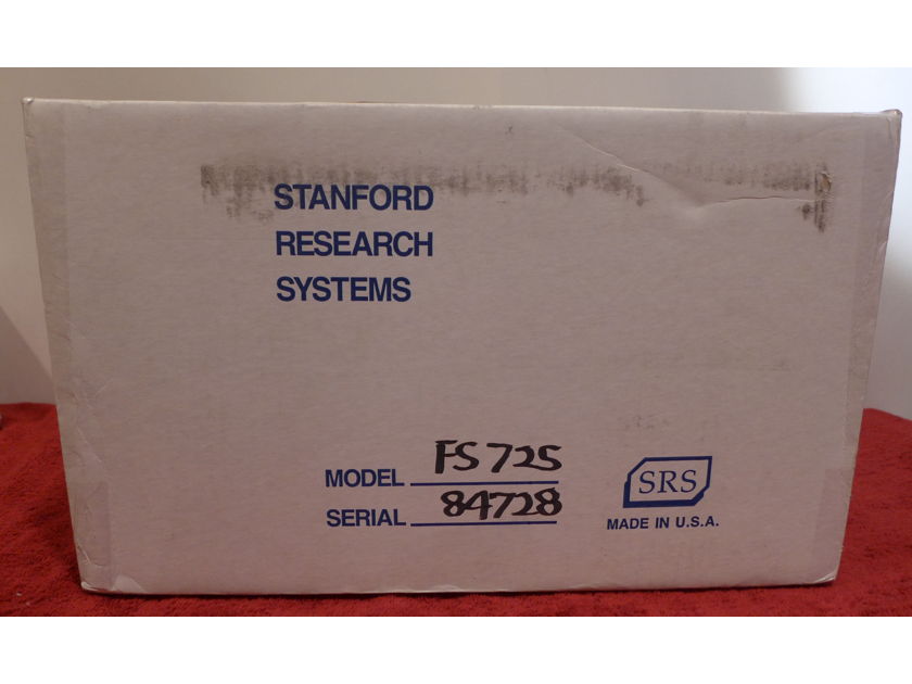 Stanford Research Systems FS725 Rubidium Frequency Clock Perfect for workclocks.