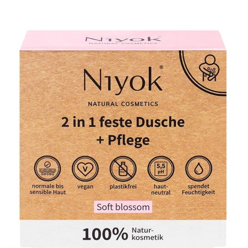 Soft Blossom - Soin-Douche Solide 2 en 1 bio