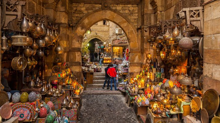 Haggling is a common practice in Egypt, particularly in markets like the Khan el-Khalili Bazaar