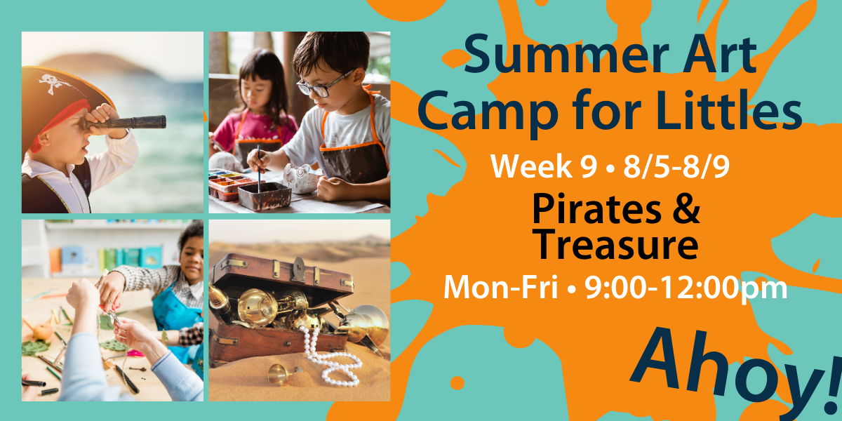 Art Camp for Littles • Pirates & Treasure promotional image
