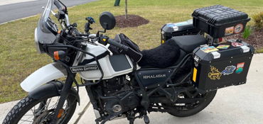2021 ROYAL ENFIELD HIMALAYAN motorcycle for rent near APEX, NC