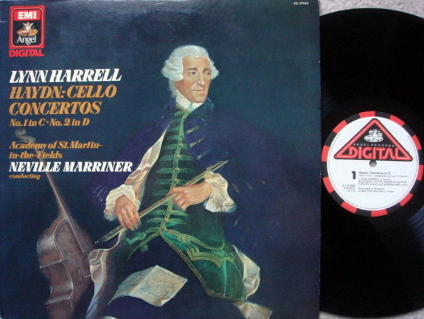 EMI Angel Digital / HARRELL-MARRINER, - Haydn Cello Con...