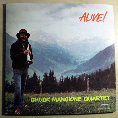 Chuck Mangione Quartet  - ALIVE!  - 1972 Orig Mercury S...
