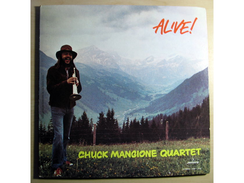 Chuck Mangione Quartet  - ALIVE!  - 1972 Orig Mercury SRM 1 650