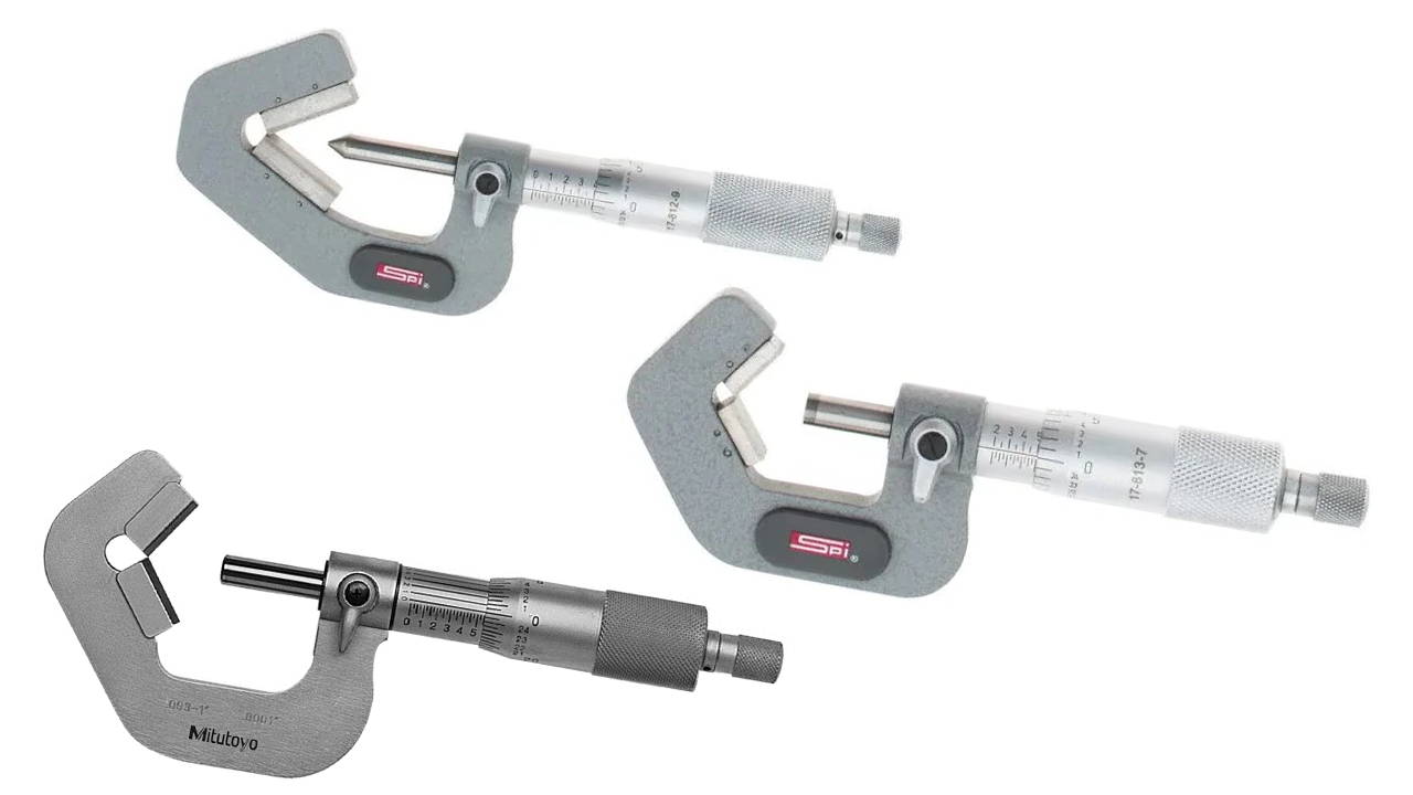 Standard V-Anvil Micrometers at GreatGages.com