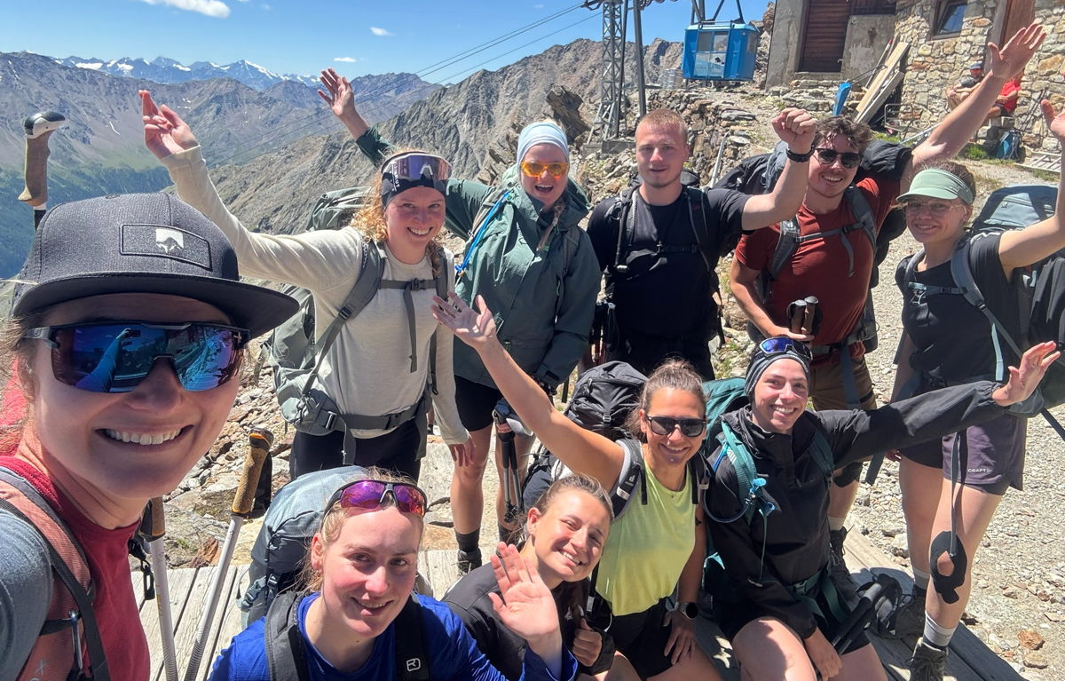 Alexandra Hohnen- Wanderführer bei der Bergschule Kleinwalsertal