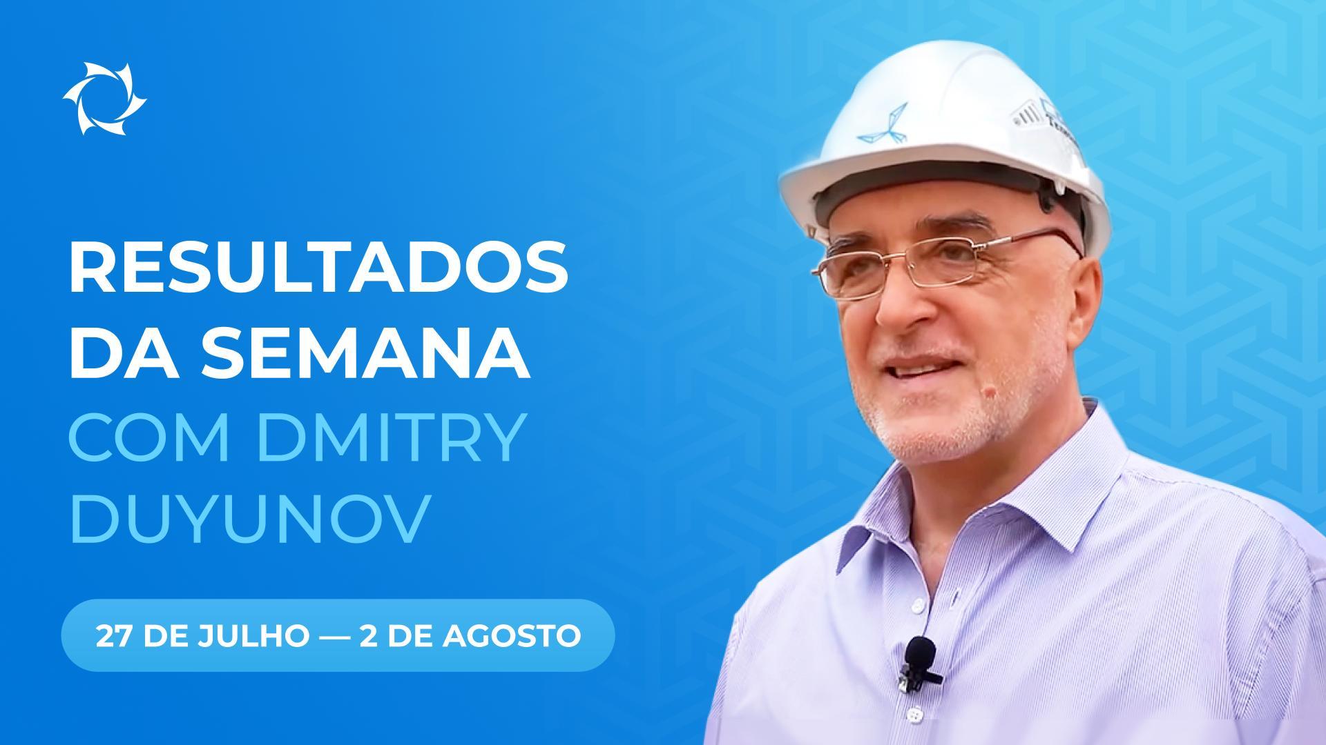 Resultados da semana no projeto «Motores Duyunov»