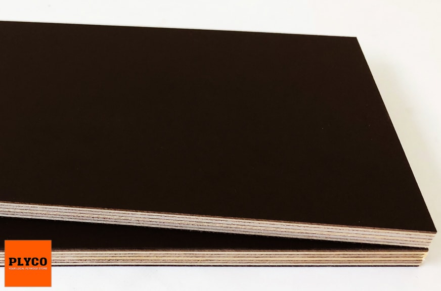 Image of Plyco Plywood's Black Spotless Laminate Panel