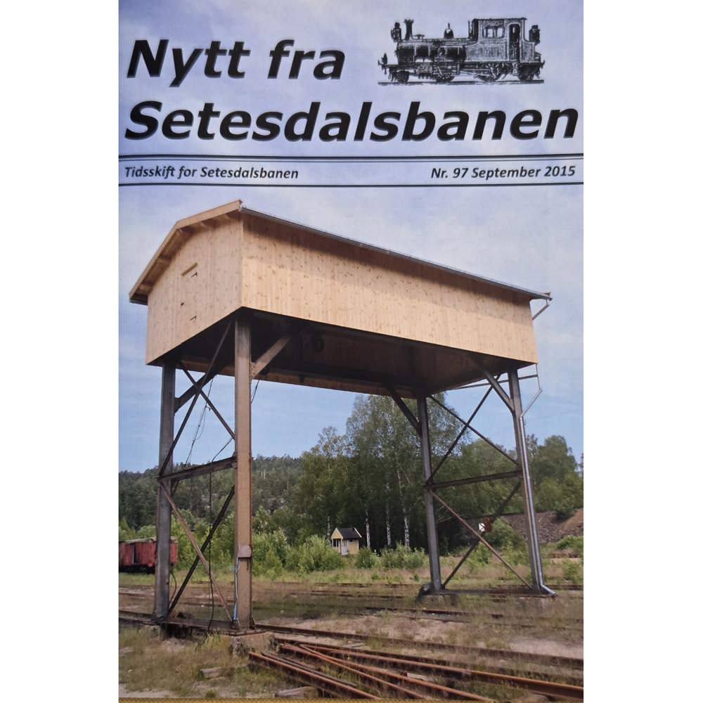 Nytt fra Setesdalsbanen (NfS) - 97 - September 2015