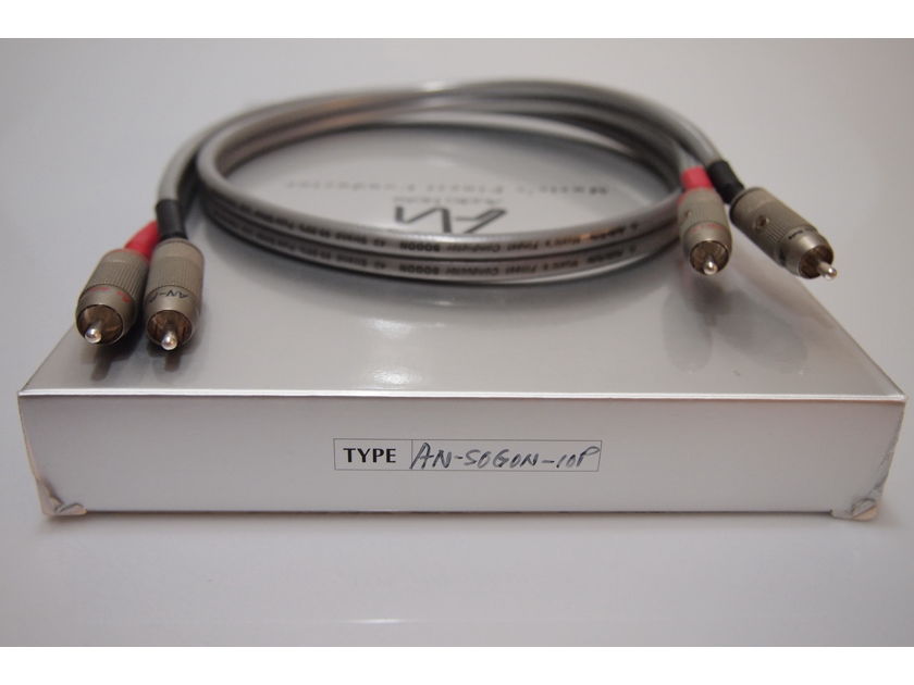 **** Audio Note Sogon 42 Strand 99.99% PURE Silver RCA 1m w/box ( ** LOWEST PRICE ** )