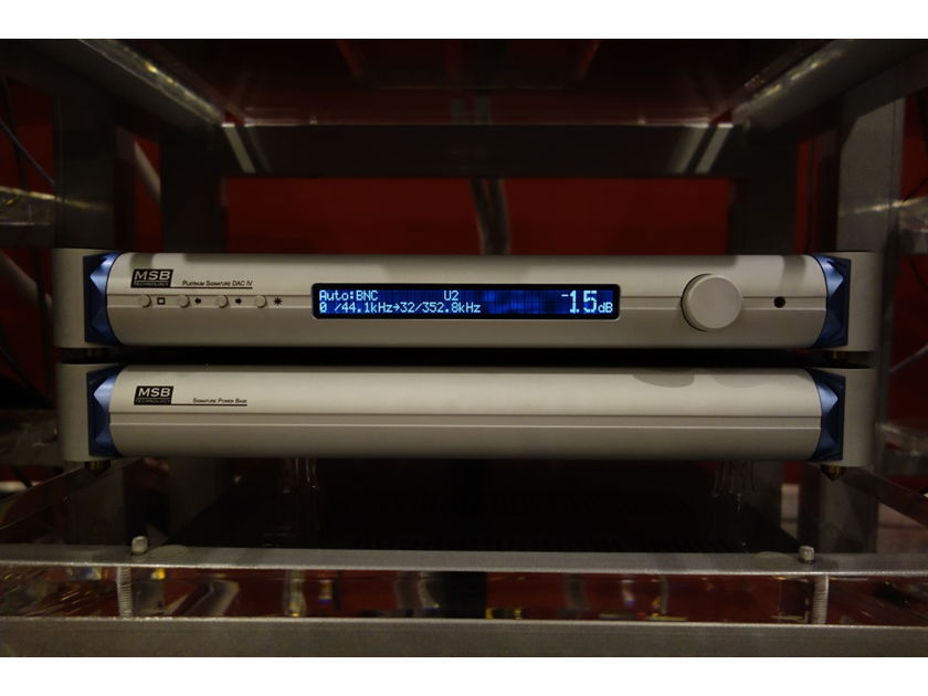 MSB Technology Platinum Signature DAC IV in Silver (Price Reduced)