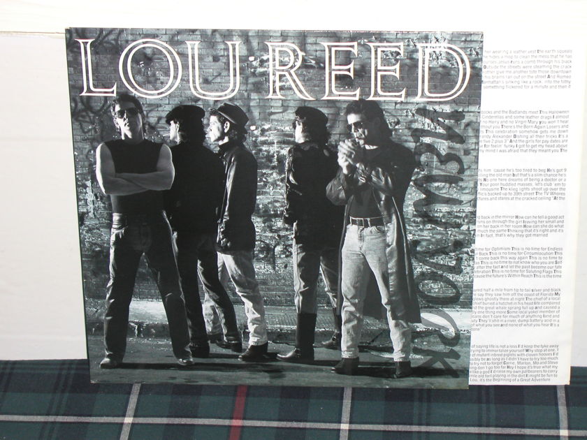 Lou Reed - "NEW YORK" On Sire from 1989
