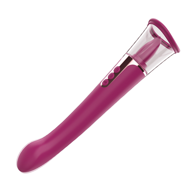 Clitoral Licking Sucking Sex Toy for Women, G-Spot Dildo Vibrating Tongue