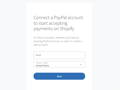 active paypal express account to connect with shopify store