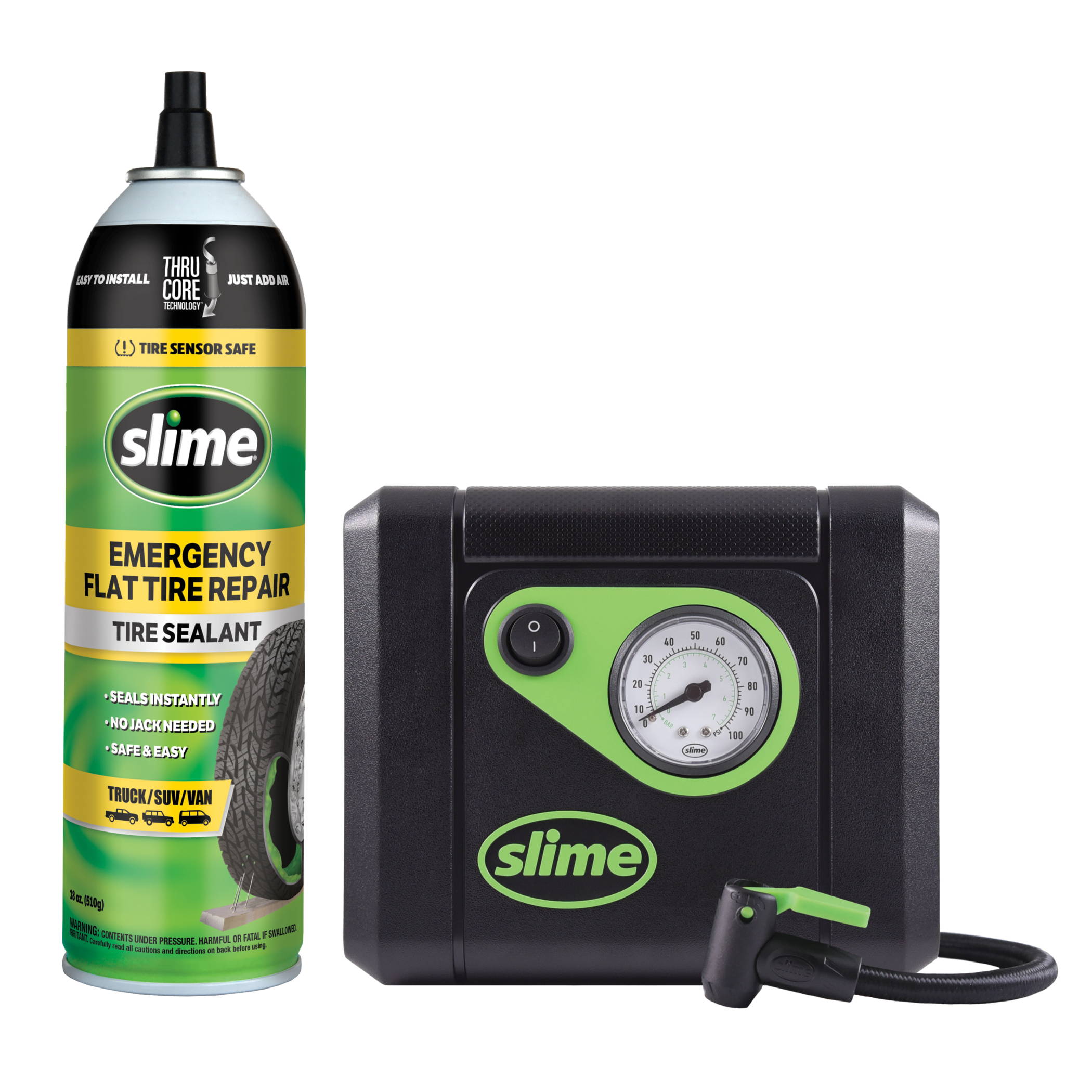 Slime Flat Tire Repair Kit Analog