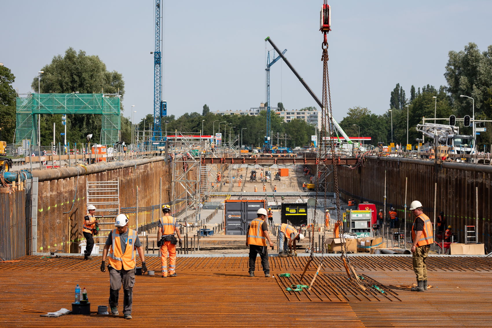 Voor Jack een hoogtepunt: de giga-operatie in de zomer van 2019 tijdens de zesweekse buitendienststelling van de trams. Voor Jack een hoogtepunt: de giga-operatie in de zomer van 2019 tijdens de zesweekse buitendienststelling van de trams.