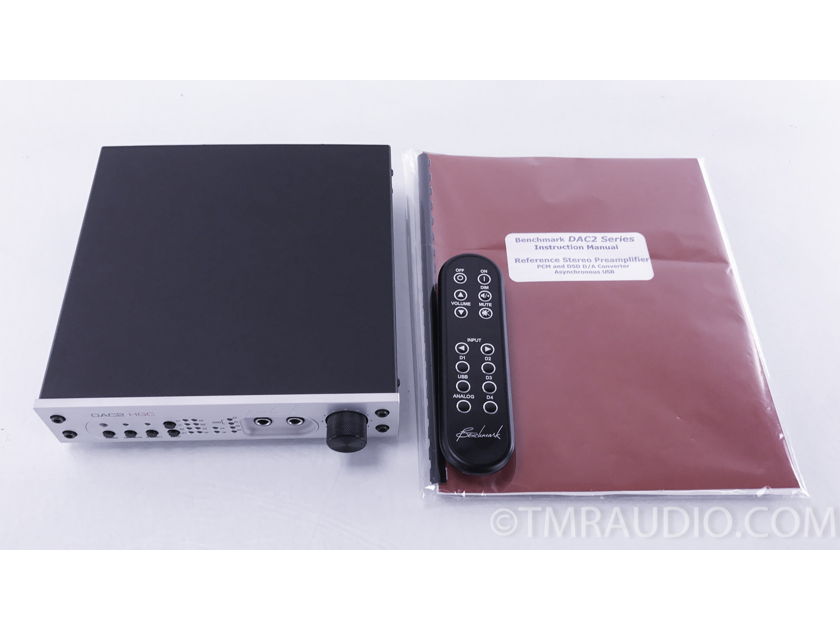 Benchmark  DAC2 HGC DAC; D/A Converter; Stereo Preamplifier (10082)