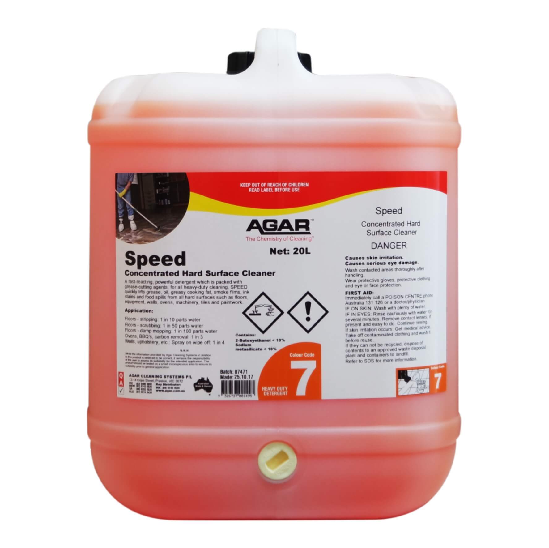 Agar Speed Heavy Duty Solvent Detergent Cleaner