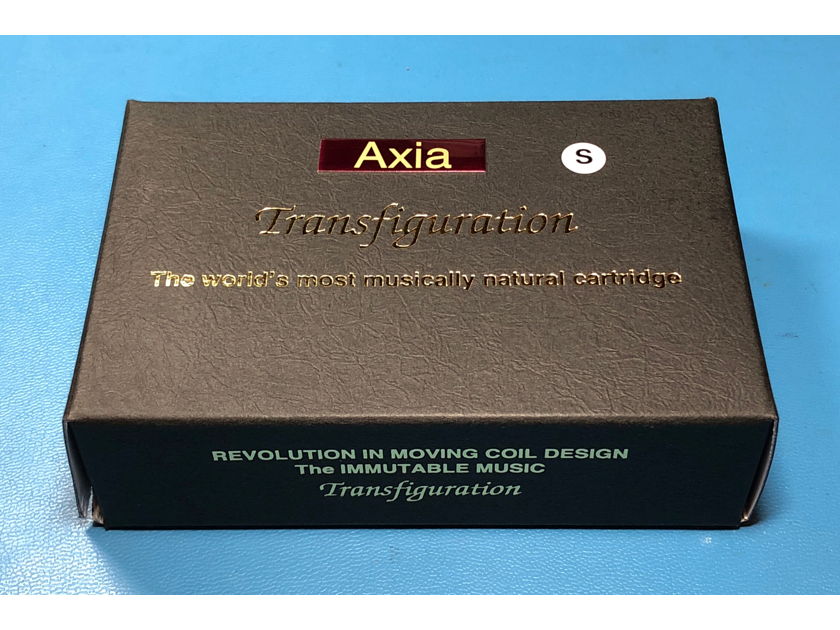 Transfiguration Audio Axia S in excellent condition