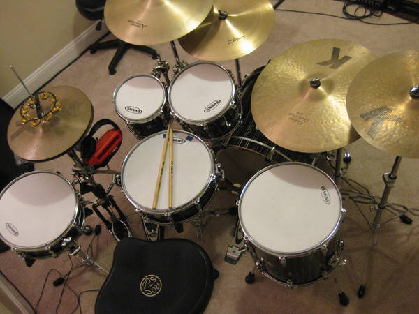 ...and drums