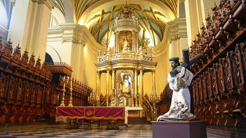 Cathedral in Lima, Peru 