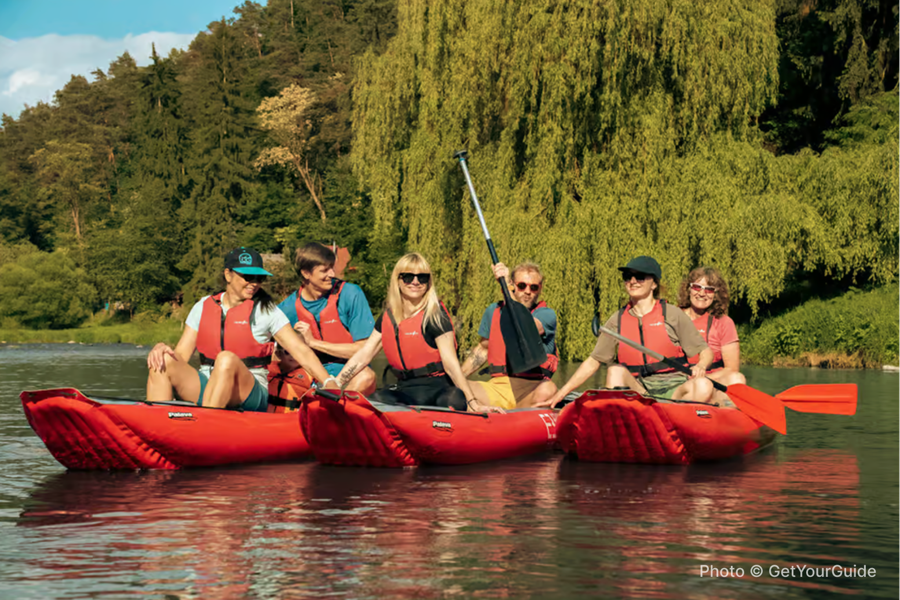 From Prague: Sazava River Canoe Day Trip for All Levels - photo 3