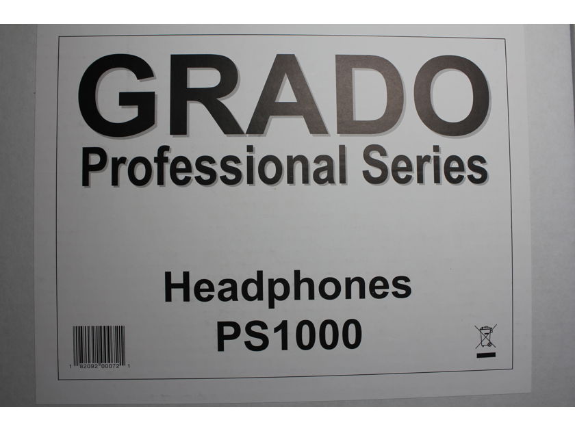 Grado PS1000e Transition Version Headphone – Brand New