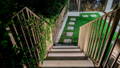 Outdoor stairs with Havit garden lighting and LED Strip Lighting