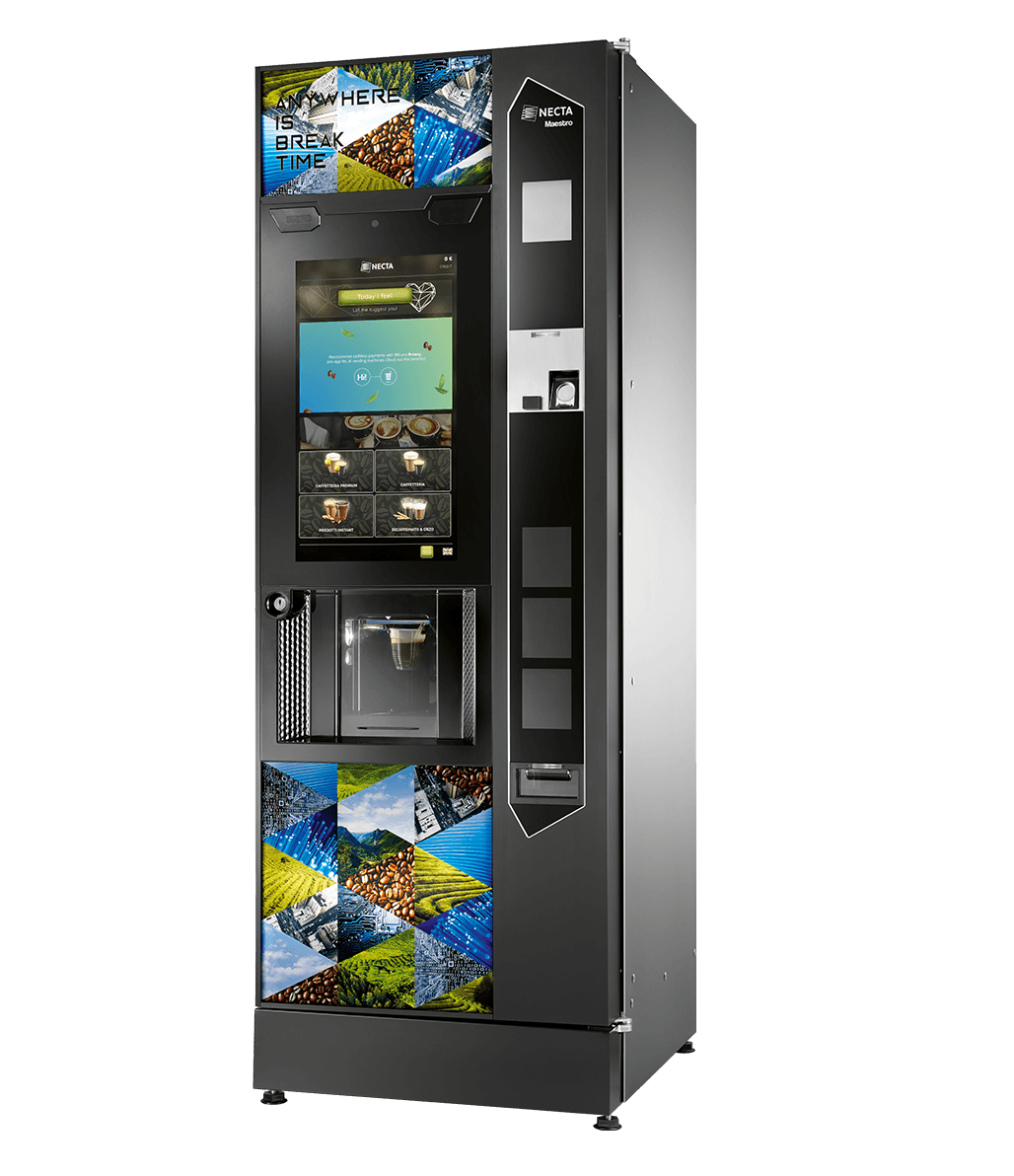 contactless cold drinks snacks vending machine