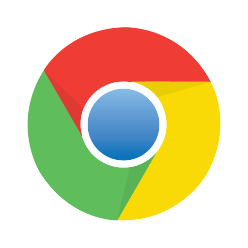 Google chrome logo vector download
