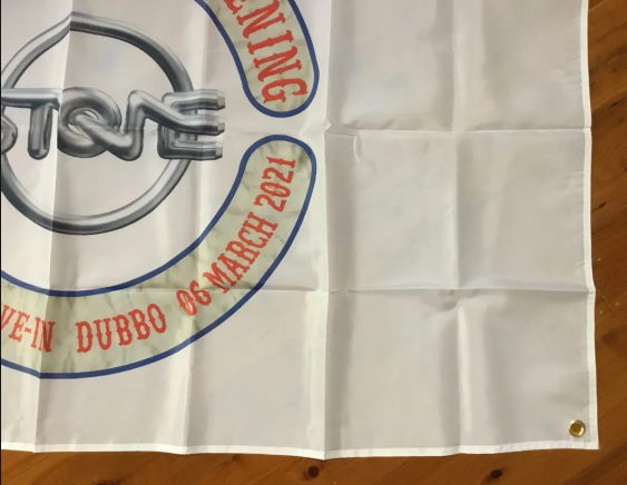 RIP SANDY HARBUTT MEMORIAL man cave flags mancaveidea. Wall hanging. Banner - Image 4