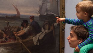 stiftung deutsches historisches museum vater mit kind