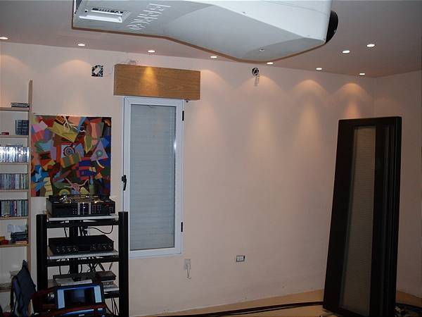 View from the rear left