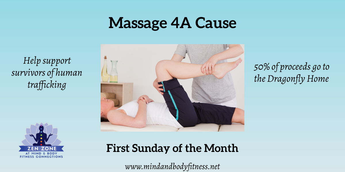 Zen Zone's Massage 4A Cause promotional image