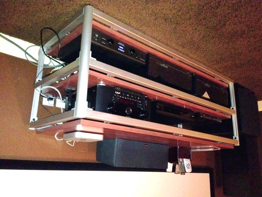 Steve Blinn Designs 3 shelf Super-Wide  Audio Rack, the finest audiophile reference