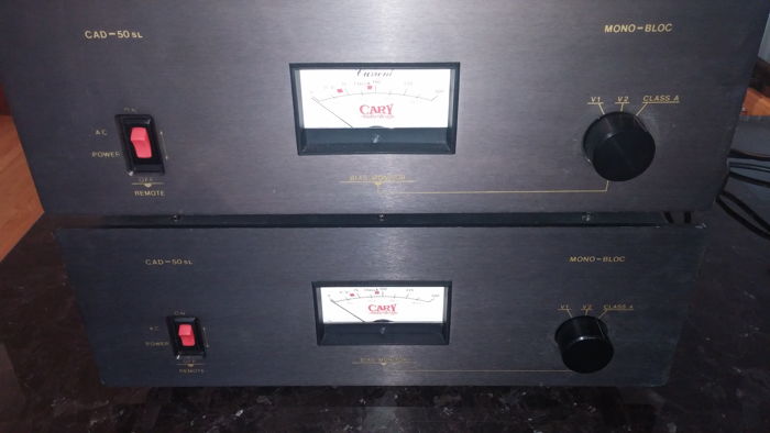 Cary Audio Design CAD-50 Early Mono Amps