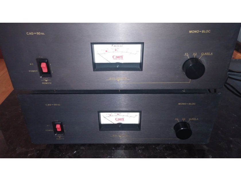 Cary Audio Design CAD-50 Early Mono Amps