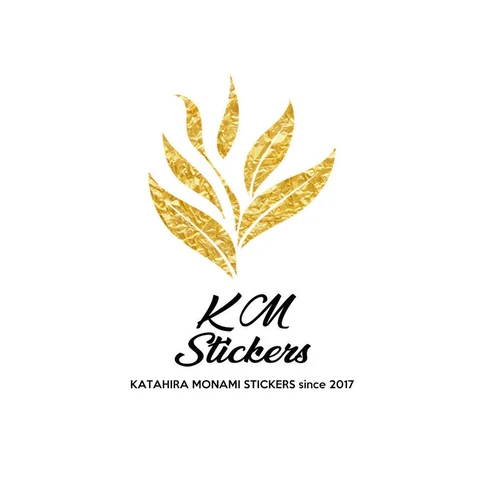 km stickers logo