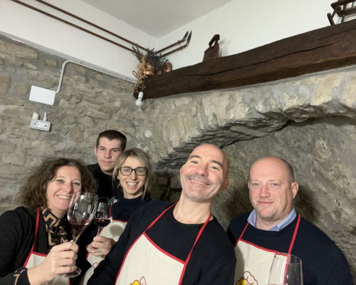 Food experiences Bargi: Traditional lunch in a historic village in the Apennines